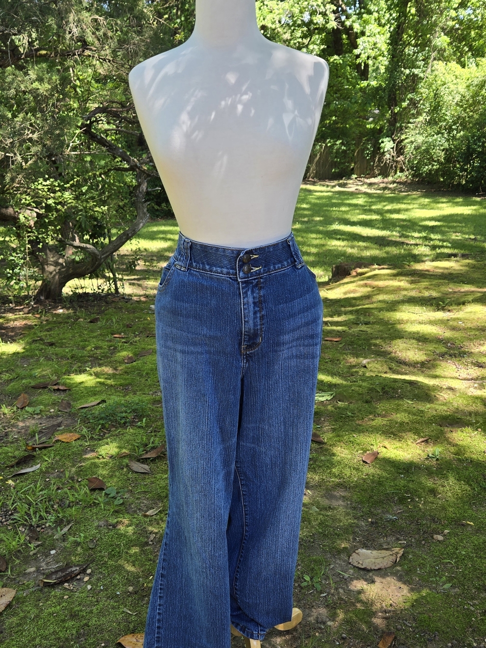 Lane Bryant Size 22 Bootcut Jeans Tummy Tech Stretch High Rise Denim